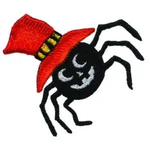 Handmade Spider Embroidery Design