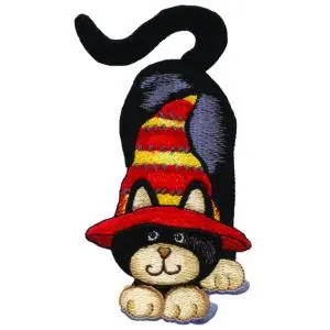 Order Now Black Cat Embroidery Design