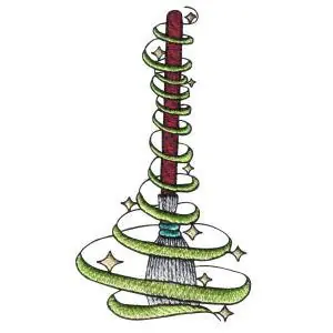 Broomstick Embroidery Design Trending