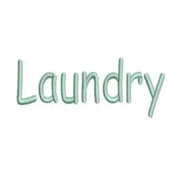 Special Offer Blue Laundry Embroidery Design