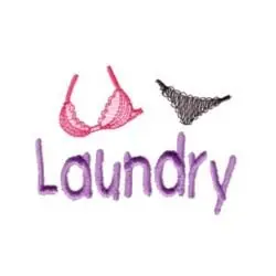 Trusted Brand Lingerie Laundry Embroidery Design