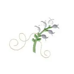 Best Price Small Lily Embroidery Design