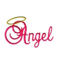 Angel Halo Embroidery Design Weekend Sale
