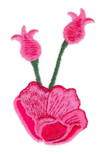 Carnations Embroidery Design Budget