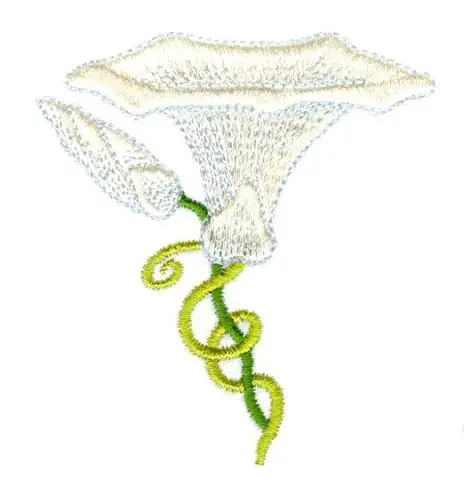 Moonflowers Embroidery Design While Supplies Last