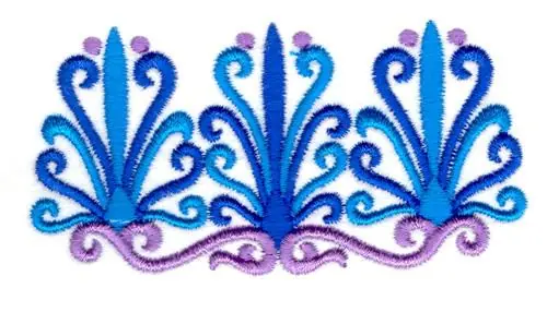 Affordable Vine Border Embroidery Design