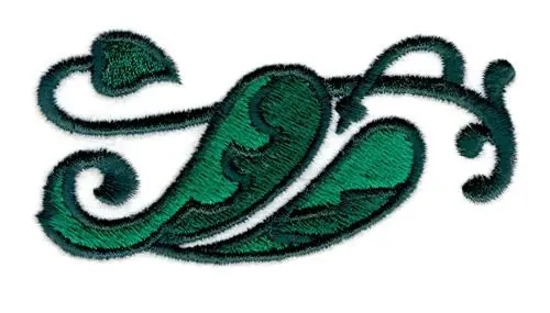 Leaves and Vines Embroidery Design Affordable