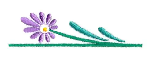 Single Flower Embroidery Design Exclusive