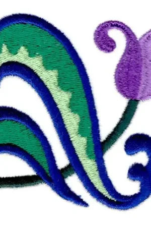 Art Flower Embroidery Design Direct From Manufacturer