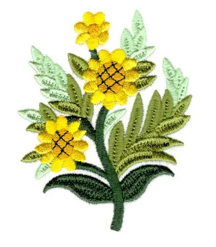 Hot Picks Sunflowers Embroidery Design
