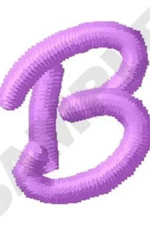Ziggy Zoe Uppercase B Embroidery Design In Demand