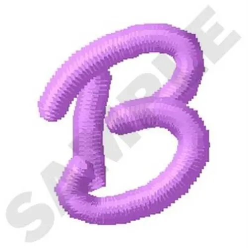 Ziggy Zoe Uppercase B Embroidery Design In Demand