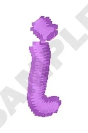 Flash Sale Ziggy Zoe Lowercase I Embroidery Design