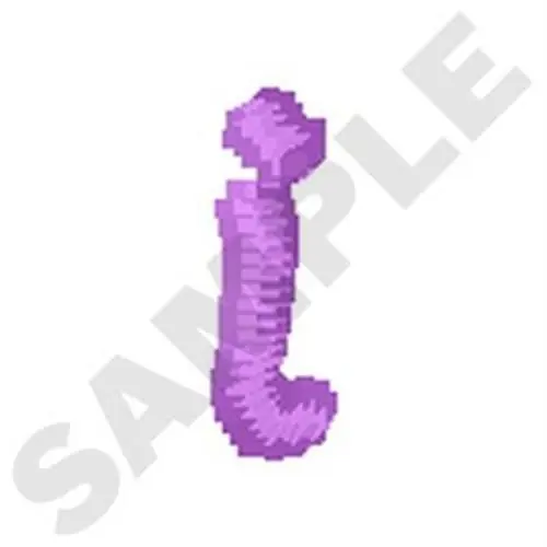 Ziggy Zoe Lowercase I Embroidery Design Buy Today