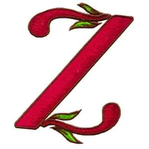 Loris Alphabet Z Embroidery Design Editor’s Pick