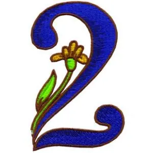 Loris Alphabet 2 Embroidery Design Certified