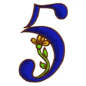 Direct From Factory Loris Alphabet 5 Embroidery Design