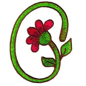 Loris Flower Embroidery Design Factory Price