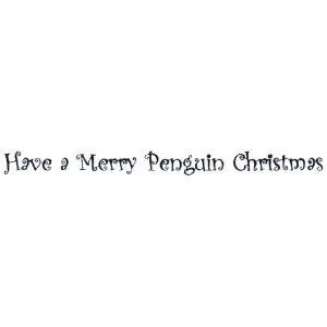 Best Seller Penguin Christmas Embroidery Design