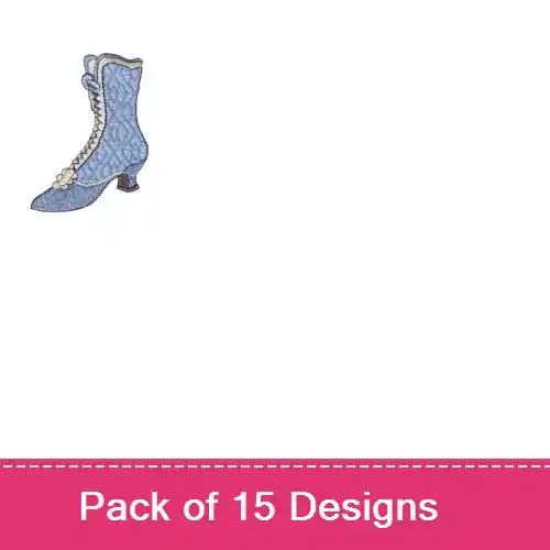 Exclusive Shoes Embroidery design pack by Needle Passion Embroidery, Embroidery Packs on EmbroideryDesigns.com