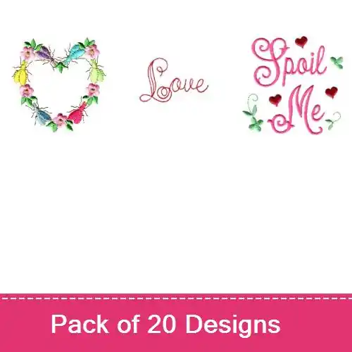 A Lovely Holiday Embroidery design pack by Needle Passion Embroidery, Embroidery Packs on EmbroideryDesigns.com Best Choice