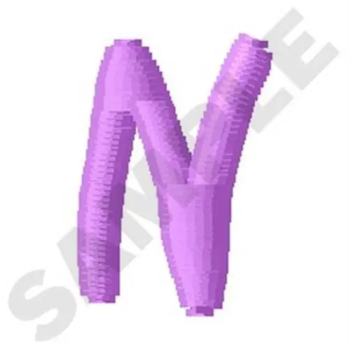 Buy Today Ziggy Zoe Uppercase N Embroidery Design