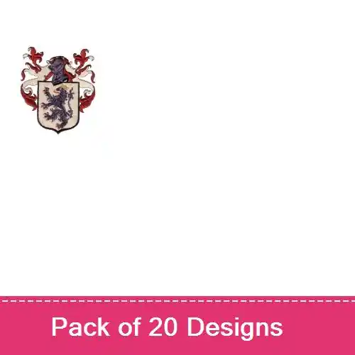 Noble House Embroidery design pack by Needle Passion Embroidery, Embroidery Packs on EmbroideryDesigns.com Top Pick