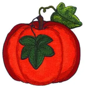 Pumpkin Embroidery Design Editor’s Pick