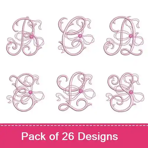 Don’t Miss Out Ashley Script Font Embroidery design pack by Needle Passion Embroidery, Embroidery Packs on EmbroideryDesigns.com