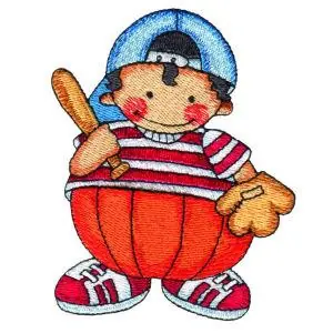 Pumpkin Patch Kid 8 Embroidery Design Clearance