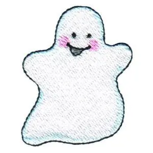 Express Delivery Pumpkin Patch Ghost Embroidery Design