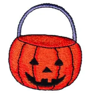 Special Offer Pumpkin Bucket Embroidery Design
