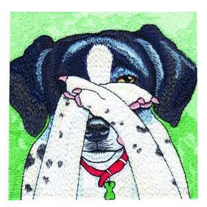 Hide and Seek Dalmatian Embroidery Design Save Now