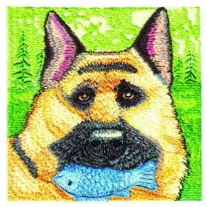 Fishermans Helper Embroidery Design No Minimum Order