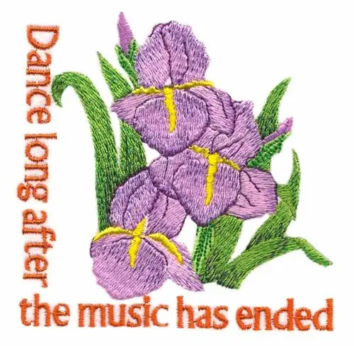 Price Drop Inspirational Saying Embroidery Design