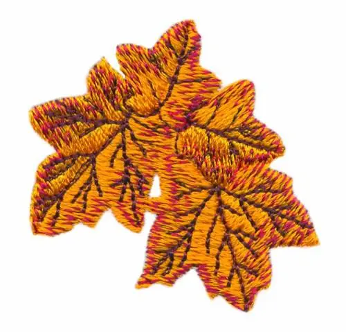 Leaves Embroidery Design Genuine