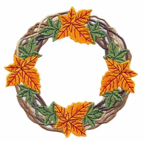 Fall Wreath Embroidery Design Don’t Miss Out