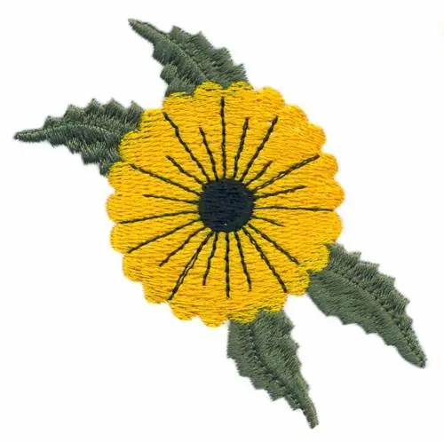 Single Sunflower Embroidery Design Hot Picks