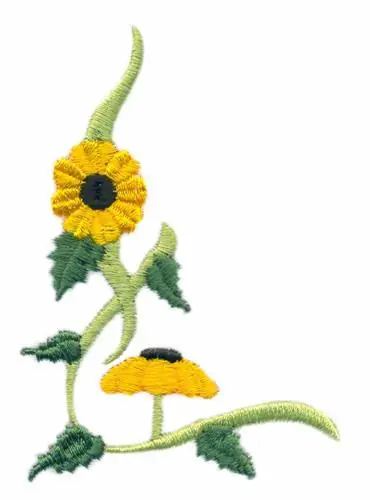 Sunflower Corner Embroidery Design Holiday Sale