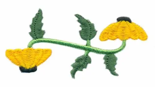 Must Have Sunflower Border Embroidery Design