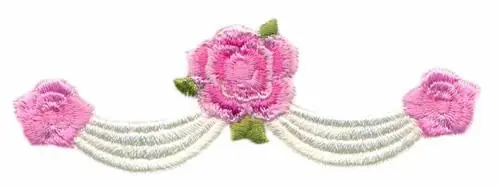 Rose Swag Embroidery Design Best Choice