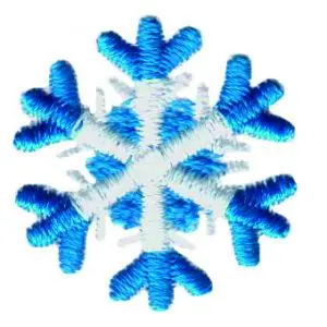 Snowflake Embroidery Design Certified