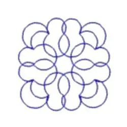 Seasonal Sale Quilting Shape Embroidery Design