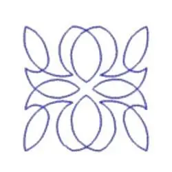 Buy Today Quilting Shape Embroidery Design