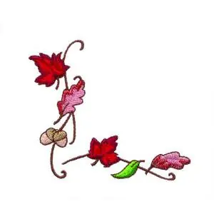 Special Discount Autumn Corner Embroidery Design