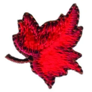 Last Chance Maple Leaf Embroidery Design
