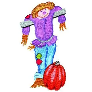 Discount Scarecrow Embroidery Design
