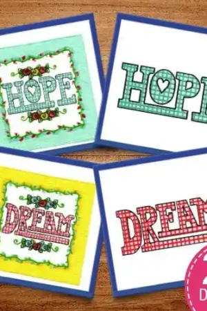 Words of Wisdom Embroidery design pack by Morango Designs, Embroidery Packs on EmbroideryDesigns.com Reduced Price