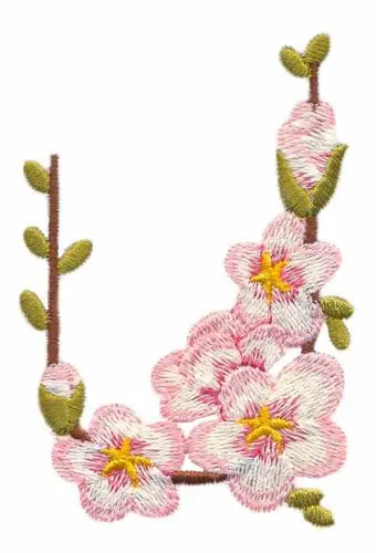Blossom Corner Embroidery Design Big Sale