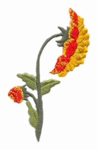 Dahlias Embroidery Design Trusted Brand